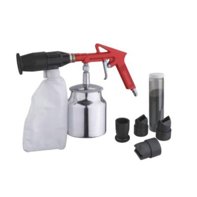 China Sandblasting Air Blasting Gun with PS-9 Dust Bag and Pot of Sand for sale