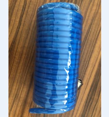 China Spiral PU Air Hose 5*8mm 5M Blue Color for sale