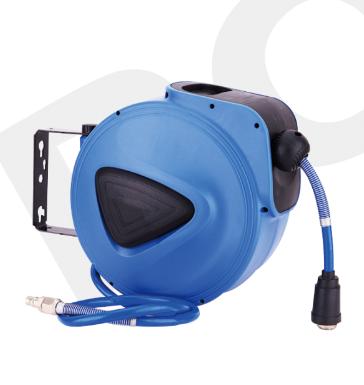 China Wall Mounted Automatic PVC Air Hose Reel Rewind Hose Reel HR01 for sale