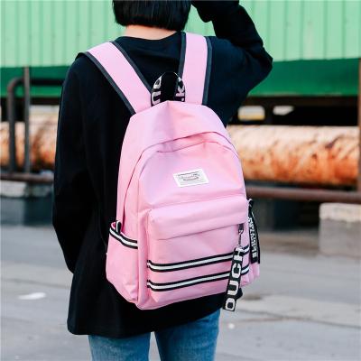 China Wholesale unisex fashion zipper sports backpack girls and boy school bag for sale