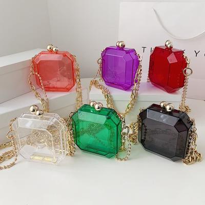 China Fashion Transparent Shoulder Bags Ladies Wallets Purses And Handbags For Women Bag for sale