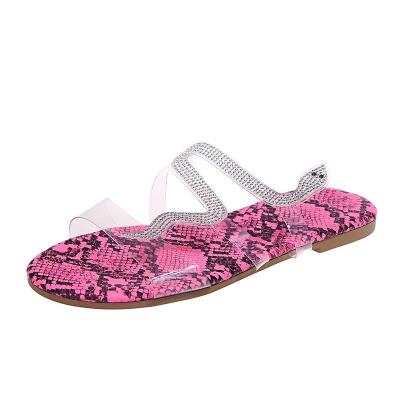 China High Quality Factory Outlet Wholesale Comfortable Slippers Serpentine Slides Shoess For Women Sandals for sale