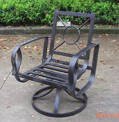 China CAST ALUMINUM PIVOT ROCKER Traditional DEEP SEATING CLUB CHAIR (VERONA) for sale