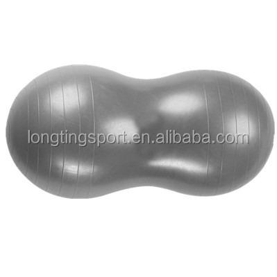 China New Exercise PVC Peanut Gym Fitness Yoga Workout Ball Therapy Pilates Yoga Peanut Ball for sale