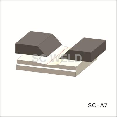 China anchura de cerámica de la cinta de forro de la soldadura del surco de 19m m 36m m en venta