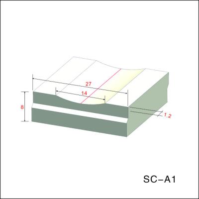 Cina Scanali la qualità del nastro FCAW della striscia di protezione della saldatura di 14mm indietro borda sul passaggio della radice in vendita