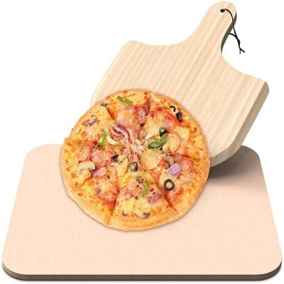 Chine Stabilité thermique à hautes températures du BARBECUE 38cm de FDA Clay Pizza Stone For à vendre