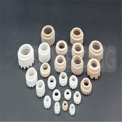 China Cordierite-keramische Zwingen Zähne uF 12mm kleiner für Bolzenschweißen zu verkaufen