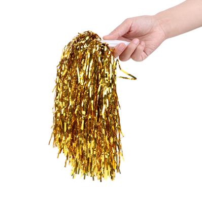 China Eco-Friendly Wholesale Color Best Selling Games Cheerleading Cheer Balls Cheerleading Pom Poms Craft for sale