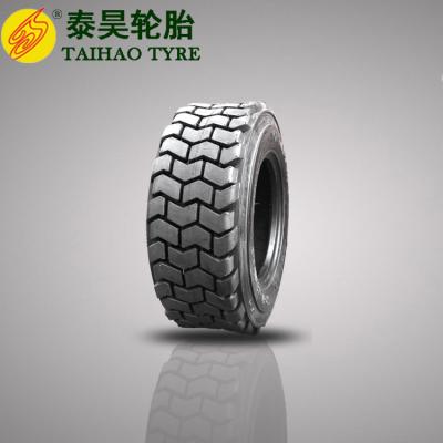 China TAIHAO natural rubber brand china tire china brand skid steer top tire for soft muddy road sks-110-16.5 12-16.5 14-17.5 15-19.5 for sale