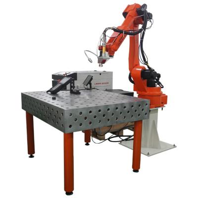 China Building Material Shops Robotic Laser Welding Machine Fiber 6-Axis Automatic Battery Robot Laser Welders for sale