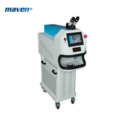 China Jewelry Repairing Without Painting YAG Laser Welder 230W Jewelry Laser Welding Tabletop Machine For Gold Silver for sale