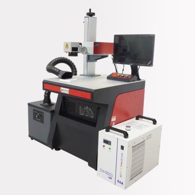 China Portable UV Laser Marking Laser Engraving Machine 10W Source Price With Rotary For PC PE PMMA Leather Plastic Material for sale