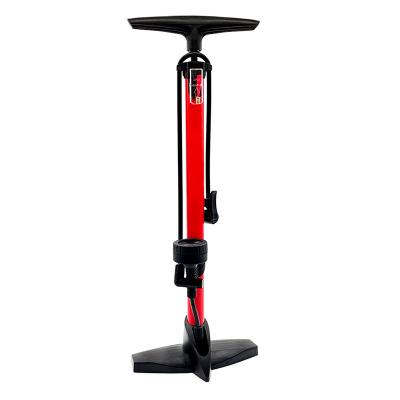 China bike/car/ball/ring etc. 160 PSI Bike Foot Pump Presta Schrader Valve Tire Bicycle Compressor Floor Cycle Pump for sale