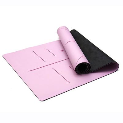 China High Quality Organic Yoga Mat Anti-Slip Rubber Material PU Yoga Exercise Mat for sale