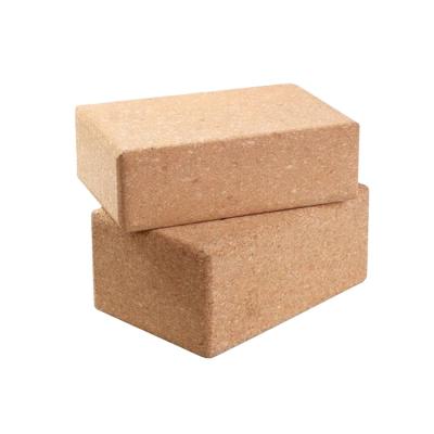 China Inch 3*6*9 Cork Yoga Block Custom Made Natural Organic Sustainable Fitness Eco-Friendly Wholesale Non-Slip for sale