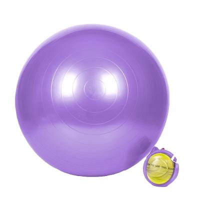 China Anti-burst And Durable Custom Sized Exercise Ball With Hand Pump PVC GYM Yoga Ball Anti Burst Balance for sale