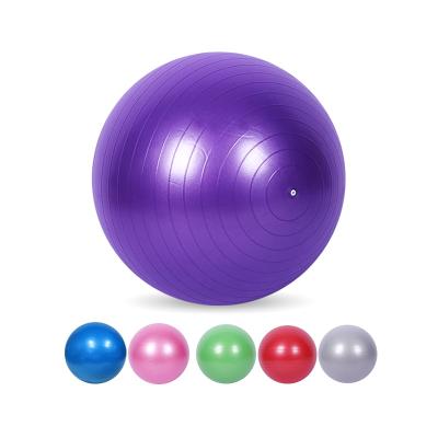 China Eco Friendly Anti-shatter And Durable Gym Exercise Yoga Ball Balance PVC Yoga Ball for sale