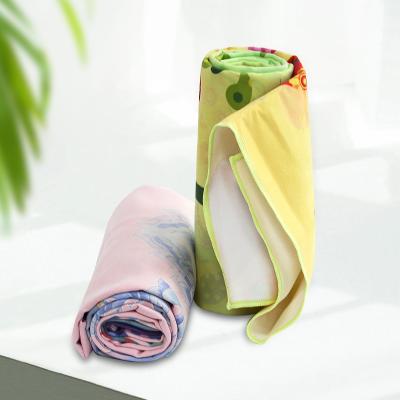 China Anti slip and quick-drying durable outdoor microfiber travel towel for sports yoga towel for sale