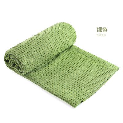 China Anti Slip And Durable Eco Friendly Plastic With Dot Yoga Towel Anti Slp For Mat for sale