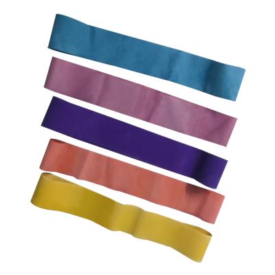 China Wholesale Custom Logo Wear Resistant China Supplier Printed Elastic Leg Resistance Bands Set for sale