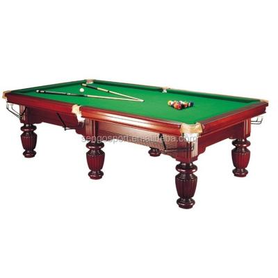 China Professional Gym 8ft MDF Green Cloth Billiard Table Sport Economical Classic Billiard Tables For Sale for sale