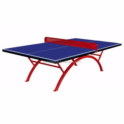 China Outdoor HDF/MDF TT Table With Waterproof Top SMC Ping Pong Table for sale