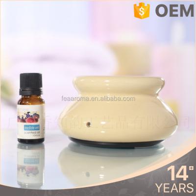 China High Quality Eco-friendly Handmade Electric Ceramic Fragrance Aroma Essential Oil Burner Fea-X08 for sale