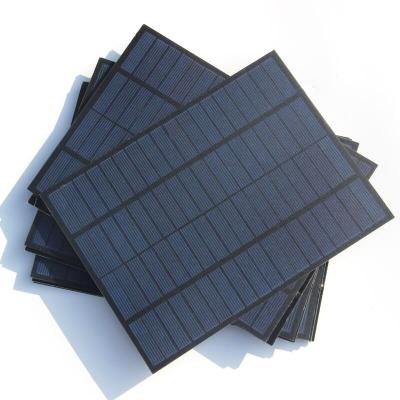 China Polycrystalline Silicon BUHESHUI 5Watt 5W 18V 220x165 PET Solar Panel,Cell,Module DIY Solar Charger System For 12V Polycrystalline Battery for sale