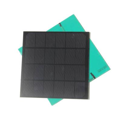 China BUHESHUI 6V 4.5W Monocrystalline Solar Panel Cells PET Solar Panel Charger For Mobile Phone 165*165MM 158.75mmx158.75mm for sale