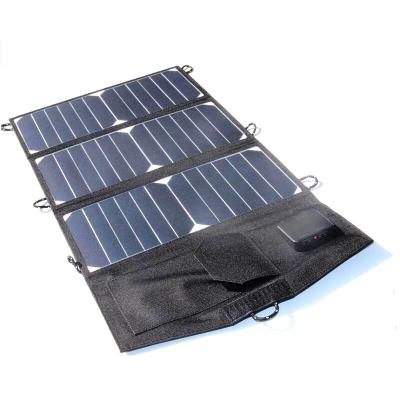 China BUHESHUI 21W Sunpower USB Solar Battery Charger for Mobile Phones/Power Banks/iPhone/iPad FSP21W Foldable Solar Panel for sale