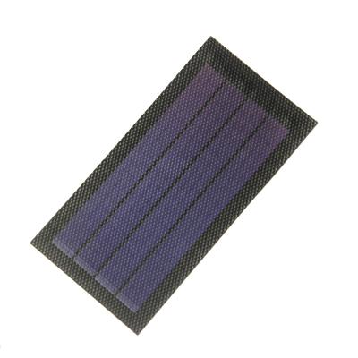 China BUHESHUI Solar Panel 1W 6V Flexible Amorphous DIY Solar Cell Phone Foldable Solar Charger 1w-6V-RX for sale