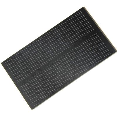 China BUHESHUI 1W 5V 107*61mm Mini Solar Panels Monocrystalline Silicon PET Solar Battery Kits Green Energy 1W 5V Small Educational PET for sale