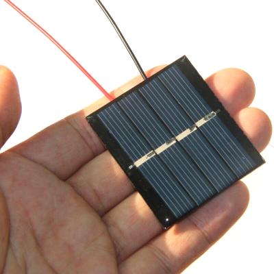 China Mini 180MA 0.36W 2V Silicon Solar Cell BUHESHUI Polycrystalline Polycrystalline Solar Panel Modul+Cable DIY Solar System For 1.2V Battery 42.5*48.5*3MM for sale