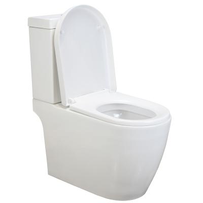 China European Sanitary Double-Flow Washdown Factory Double-Flow ANNWA aB2334H Foshan Ware Two-piece Toilet for sale