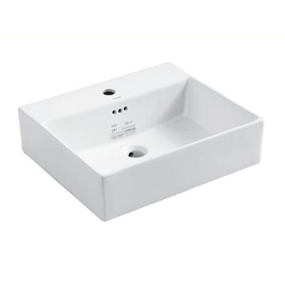 China NT45 ANNWA Fosahn Sustainable Basin Factory Morden Style Cheap Countertops Slim Edge Hand Wash Basin / Hotel Bathroom Ceramic Sink for sale