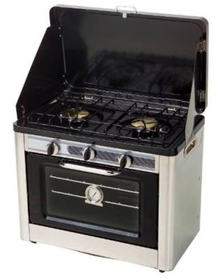 China Motorhome Caravan Motorhome RV Stove + Burner Oven for Outdoors and Camping for sale