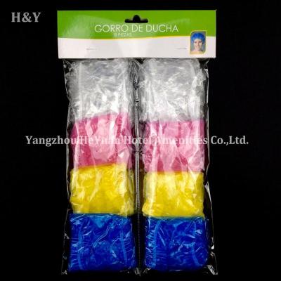 China Viable Factory Disposable Elastic Plastic Shower Bath Cap for sale