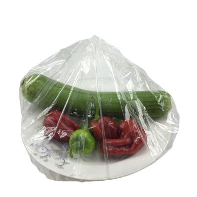 China Food Grade Sustainable Disposable Plastic Bowl Cover Fruit Cover Food Cover for sale