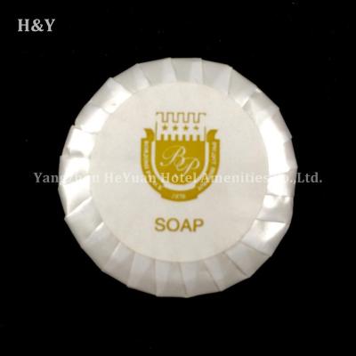 China Pleated Hotel Bath Soap Small Wrapped Bath Soap for sale