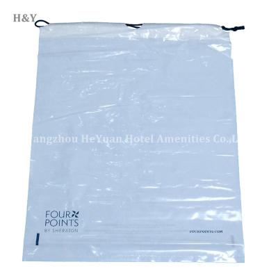 China New Design Disposable Drawstring OEM Hotel Laundry Bags for sale