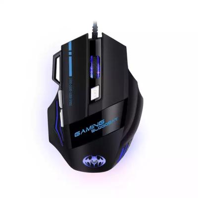 China High Sensitivity GM02 7keys Macro Mouse Dedicated Wholesale Custom LOL CF Mouse Internet Cafe E-sports Gaming League of Legends LOL for sale