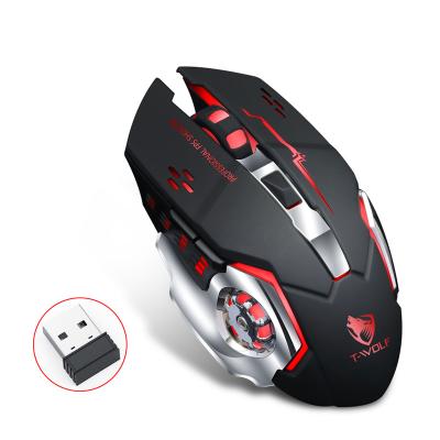 China The Latest Twolf Q13 2.4Ghz High Sensitivity Gaming Mouse Office Computer Wireless Radio Notebook Business Home Office Optical Mouse for sale