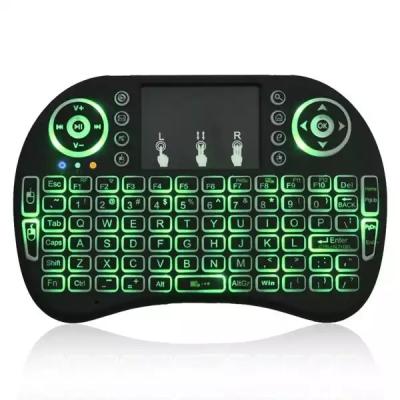 China Wholesale 2.4G i8 pro MINI Keyboard Backlit Wireless Box For Android Smart TV Gaming for sale