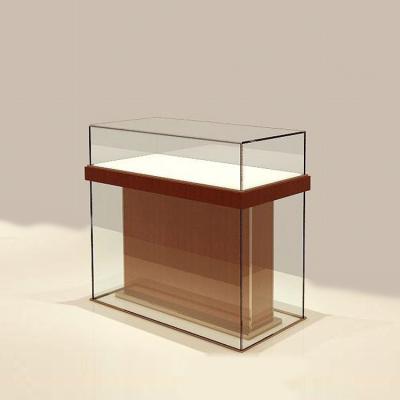 China Model New Ship Fully Assembled Design Glass Jewelry Display Cabinet Window Jewelry Display Cabinet High End Custom Logo for sale