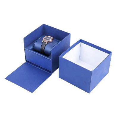 China High-end Eco-friendly SUNDO Custom Logo Watches Packaging Boxes Brand Morocco Paper Luxury Watch Boxes for sale