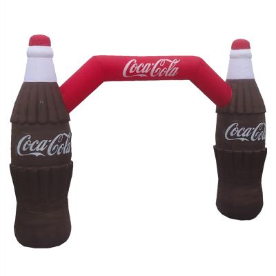 China Cheap Oxford Cloth Or PVC Good Quality Customized Inflatable Christmas Arch Entrance Arch For Advertising Event for sale