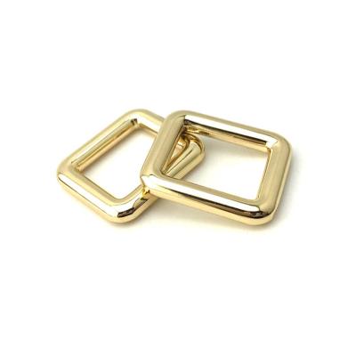 China Handbag Accessories Wholesale High Quality Adjustable 28mm Square Ring Buckle Metal Pin Buckle Bag Accessories Metal For Handbags for sale