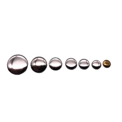 China Handbag accessories wholesale alloy metal 8mm double head rivet for shoes and bags for sale