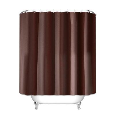 China Durable Waterproof Polyester Shower Curtain Bathroom Shower Curtain Set For Bathroom for sale